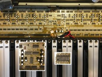 El interior de Behringer DeepMind 12 al descubierto