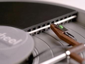 Wheel, un tocadiscos del revés