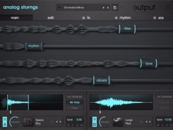 Con Analog Strings, Output quiere pensar diferente el sonido de las cuerdas