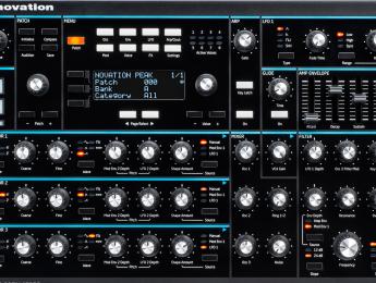 Novation Peak, un sintetizador híbrido de 8 voces con osciladores novedosos