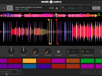 Serato Sample, plugin de manipulación de muestras para DAWs