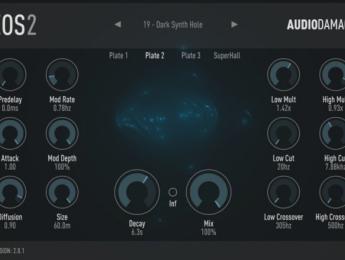 Audio Damage renueva la reverb Eos