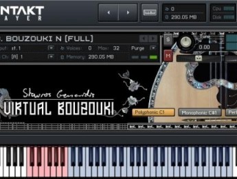 Akki Plugs lanza Virtual Bouzouki para Kontakt Player