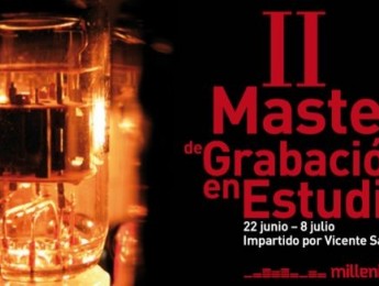Curso de Grabación en Estudio la próxima semana en Valencia
