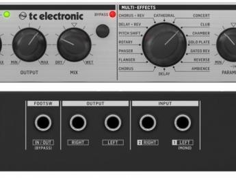 TC Electronic M100, una reverb hardware de bajo precio y mínima complejidad