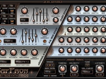 Nuevo sinte gratuito SafFron2VA de Fretted Synth