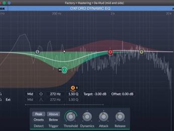 Oxford Dynamic EQ de Sonnox combina compresor y ecualizador