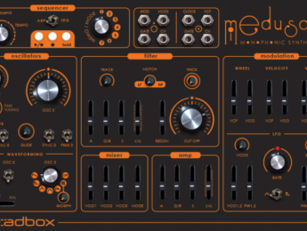 Dreadbox Medusa, otro sinte monofónico analógico de 3 VCOs para diciembre