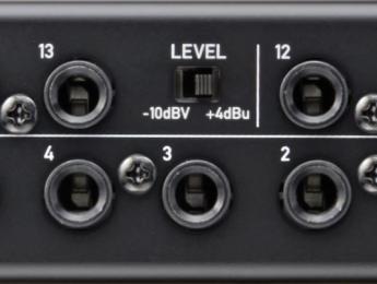 Qué son los niveles de línea -10dBV y +4dBu