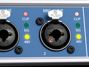 Entradas mic, inst y line: qué son y para qué sirven