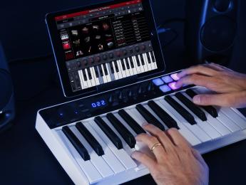 iRig Keys I/O, teclado controlador e interfaz de audio portátil
