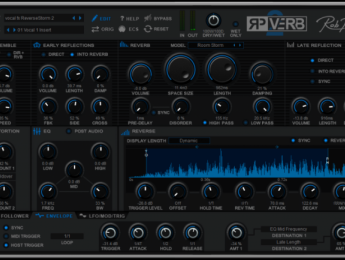 Una reverb al revés:  Rob Papen RP-Verb 2 añade modo Reverser