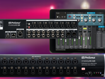PreSonus StudioLive 32R, 24R y 16R, mezcladores rack para la Series III