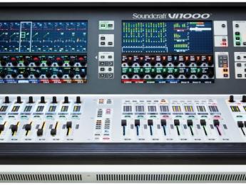 Soundcraft Vi1000, 96 canales de mezcla digital en un metro cuadrado