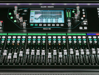 Allen & Heath SQ-5 y SQ-6, nuevos mezcladores digitales