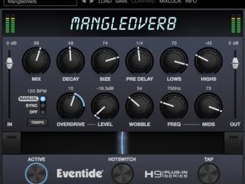 Eventide MangledVerb: la reverb con distorsión del H9 Harmonizer ahora en plugin
