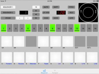 SEQ3X64 plagia el secuenciador BeatStep Pro en una app para iOS