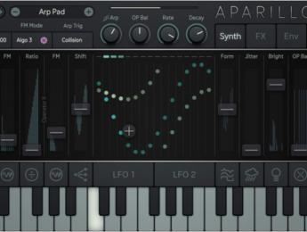 Sugar Bytes Aparillo, un sinte para crear texturas en movimiento