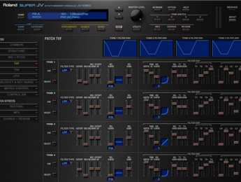 Roland Cloud JV-1080, el gran sinte digital de los 90 vuelve aumentado en forma de plugin
