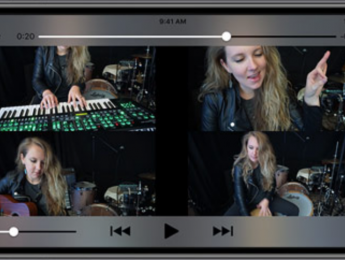 Roland 4XCamera, una app que hace fáciles los vídeos musicales con pantalla dividida