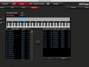 Roland Juno DS-61 y DS-88 se actualizan con soporte de multimuestras