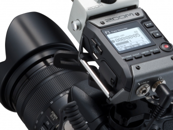 Zoom F1, sistema de grabación de audio para cámaras DSLR