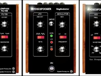 Myosis lanza unos MoogerFooger virtuales y un nuevo delay
