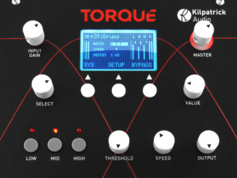 Kilpatrick Audio Torque y Redox, compresor multibanda y reverb en hardware