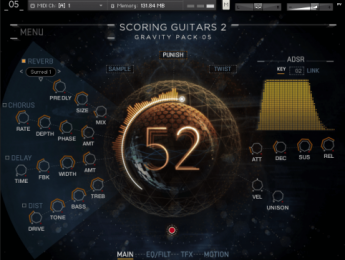 Segunda versión de Scoring Guitars, la librería de guitarras cinemáticas de Heavyocity