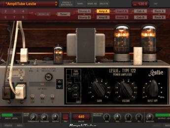 IK Multimedia modela legendarios amplis y cabinas Leslie