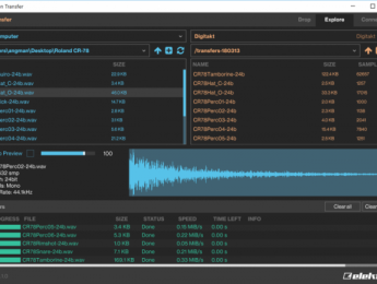 Elektron Transfer, por fin Digitakt y Rytm con una transferencia de muestras fácil