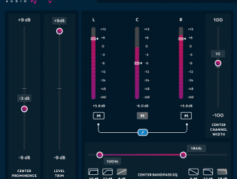 LeapWing Audio refina CenterOne, su procesador centro vs laterales