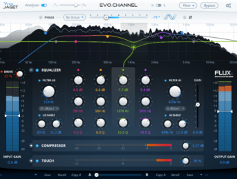 Evo Channel, el nuevo channel strip de Flux para mezcla