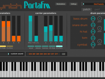 Plogue PortaFM, un sinte que rescata el sonido de un antiguo chip de Yamaha