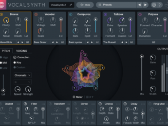 VocalSynth 2 de iZotope quiere ser el procesador definitivo para efectos vocales