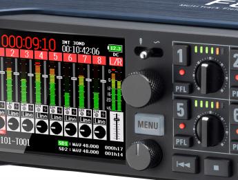 Zoom F8n, un empujoncito a un grabador de campo ya tope de gama