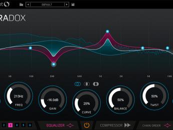 Paradox, el híbrido de ecualizador y compresor de SoundSpot