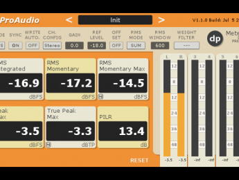 TBProAudio dpMeter 3 medidor de nivel multicanal gratuito con RMS, EBU R128, y TP (ISP)