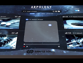 Arpology - Cinematic Dimensions, Sample Logic expande su concepto de arpegiador