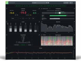 iZotope Insight 2, mayor detalle y color en la visualización y análisis de audio