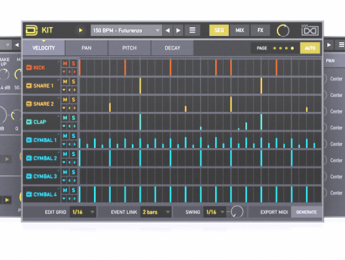 UVI Drum Designer, diseño de sonidos y patrones sobre cualquier DAW