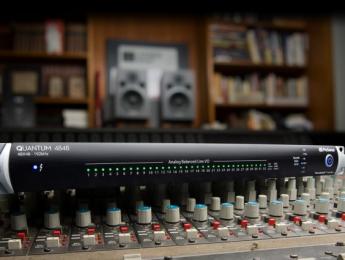 Presonus Quantum 4848, conversión AD y DA en mínimo espacio