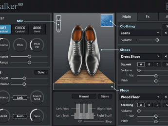 UVI Walker: 6 zapatos, 4 GB y 26000 muestras para sonidos de pisadas
