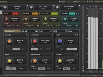 Melda Production MTurboDelay, 39 plugins de delay en uno
