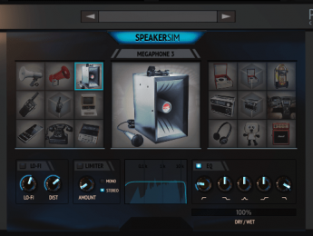 SpeakerSim recrea 18 entornos de escucha 'lo-fi'