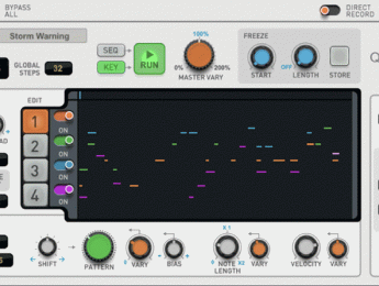 Propellerhead Quad Note Generator, un creador de melodías y ritmos para Reason