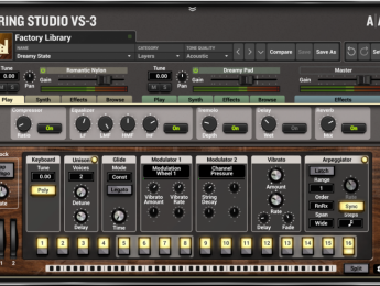String Studio VS-3, nueva versión del sinte de cuerdas de Applied Acoustic Systems