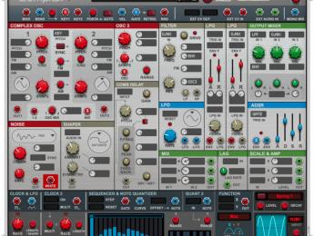 Propellerhead Complex-1, un sintetizador modular clásico dentro de Reason