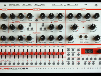 Flame Mäander, nuevo sinte de oscilador digital y amplio filtro analógico