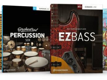 Toontrack celebra 20 años con EZbass y nuevas expansiones de percusión orquestal y baterías
